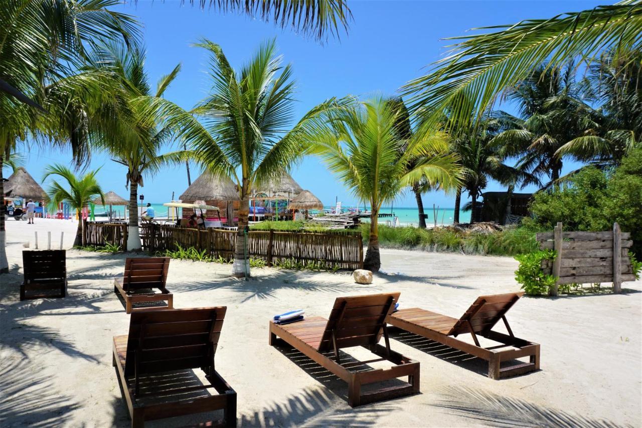 La Diosa Kali Beach Front Hotel Isla Holbox Exterior foto