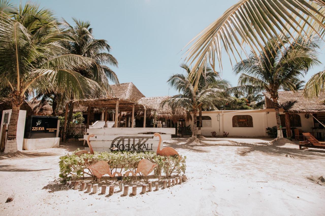 La Diosa Kali Beach Front Hotel Isla Holbox Exterior foto