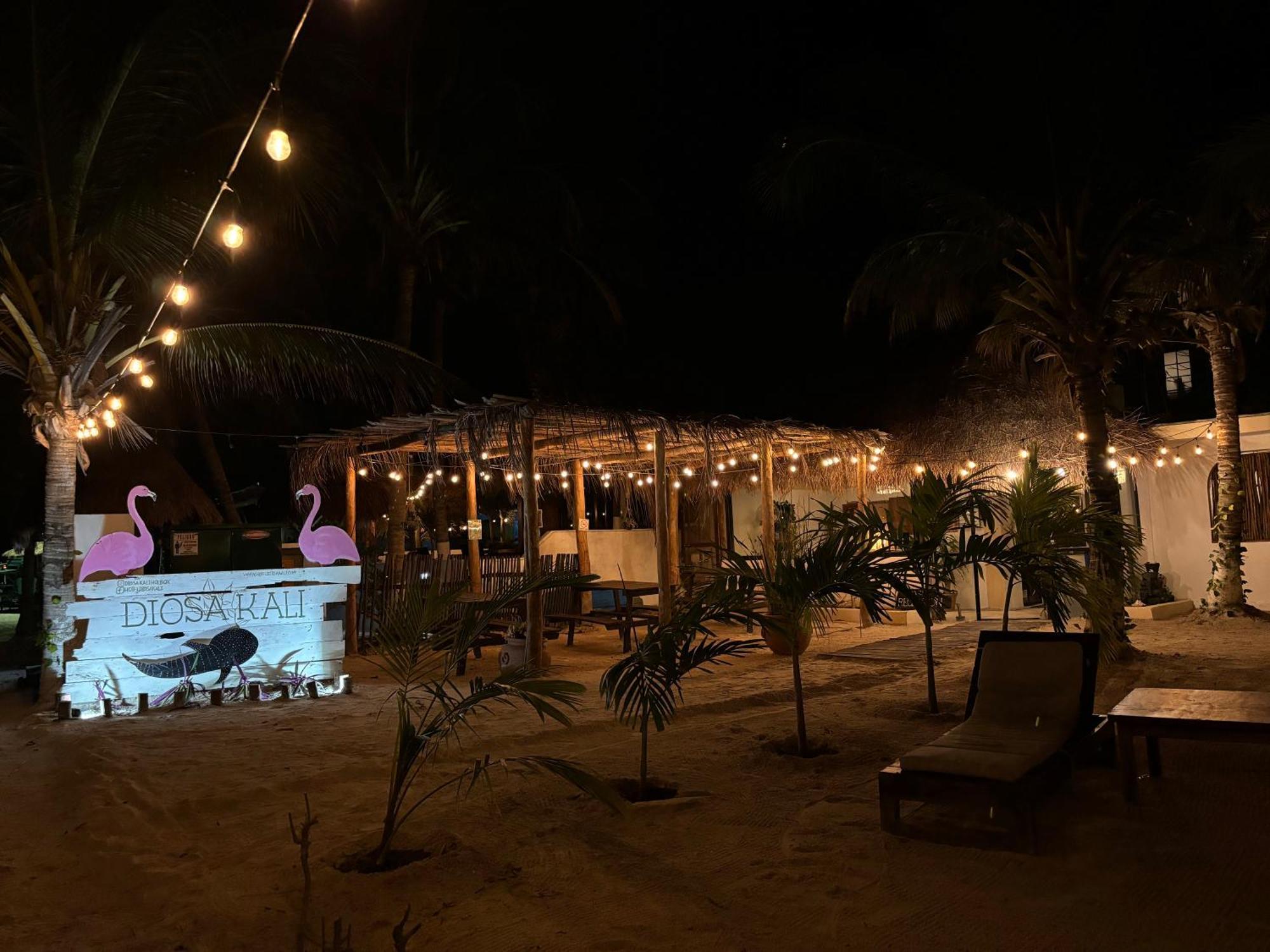 La Diosa Kali Beach Front Hotel Isla Holbox Exterior foto